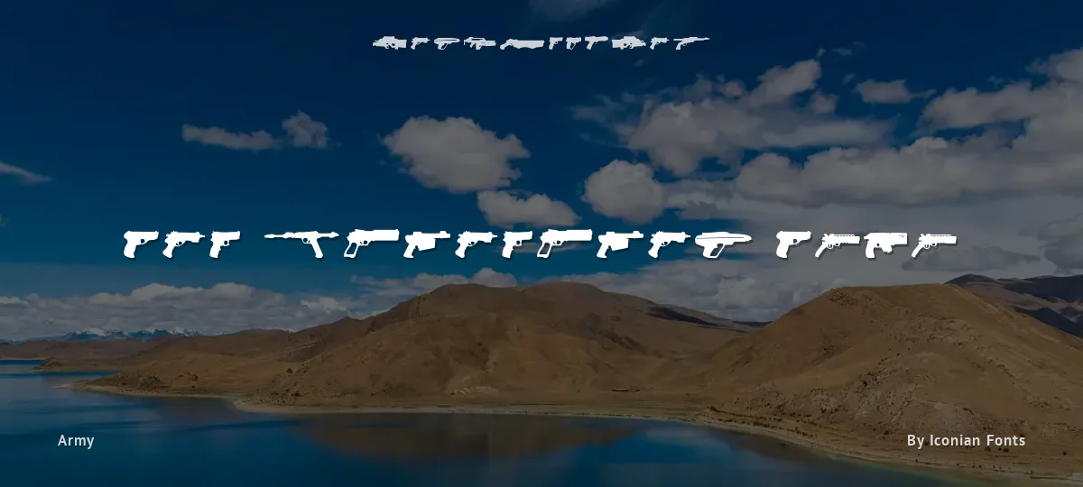 2nd Amendment 2050 font preview