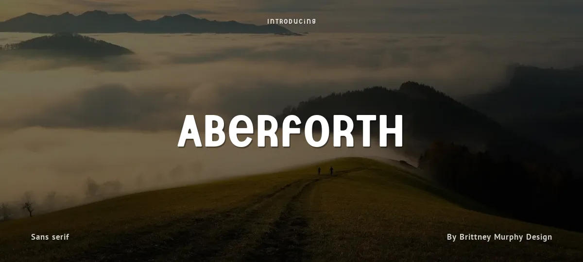 Aberforth font preview
