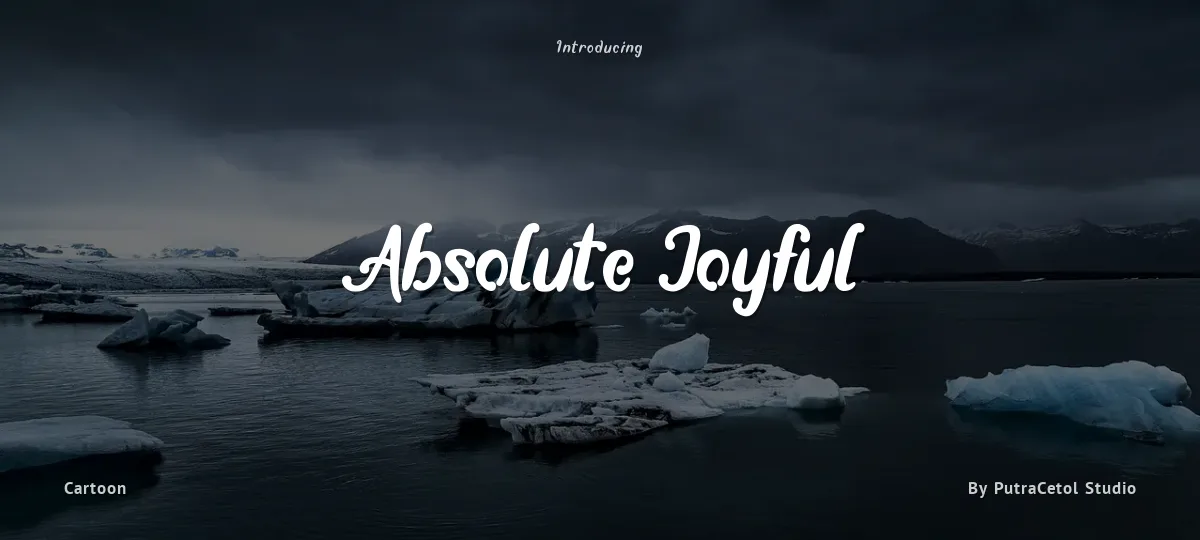 Absolute Joyful font preview