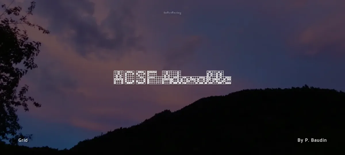 ACSF Adorable font preview