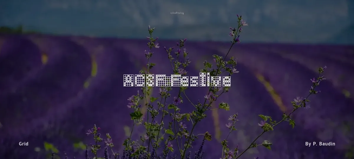 ACSF Festive font preview