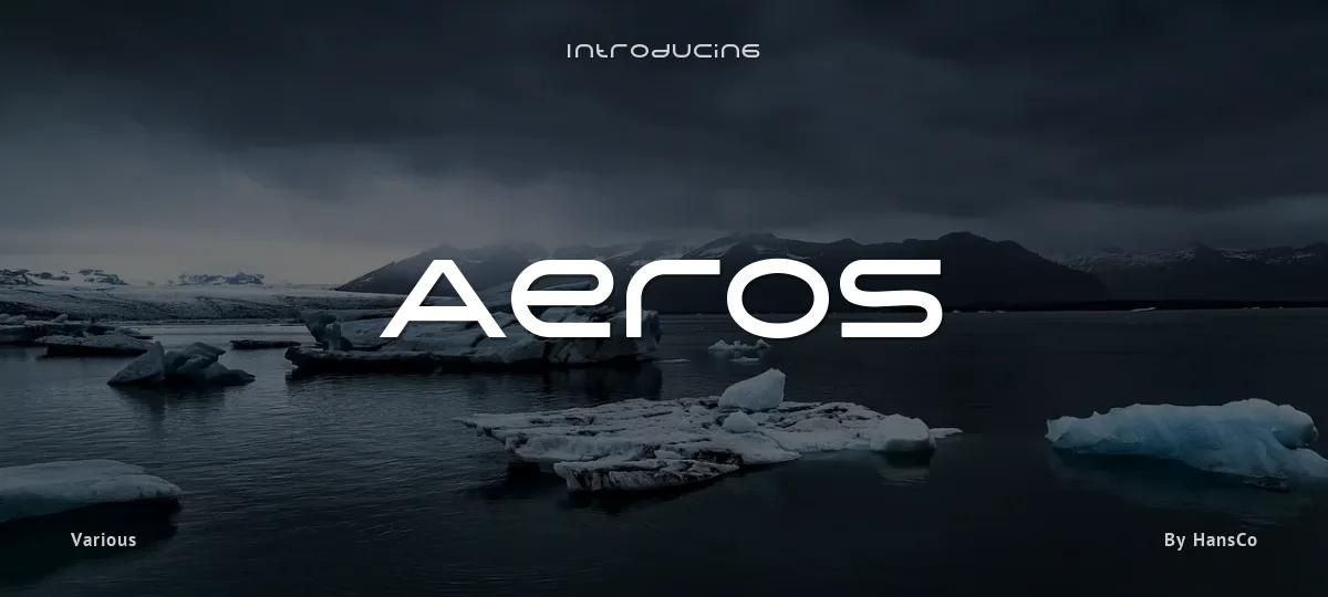 Aeros font preview