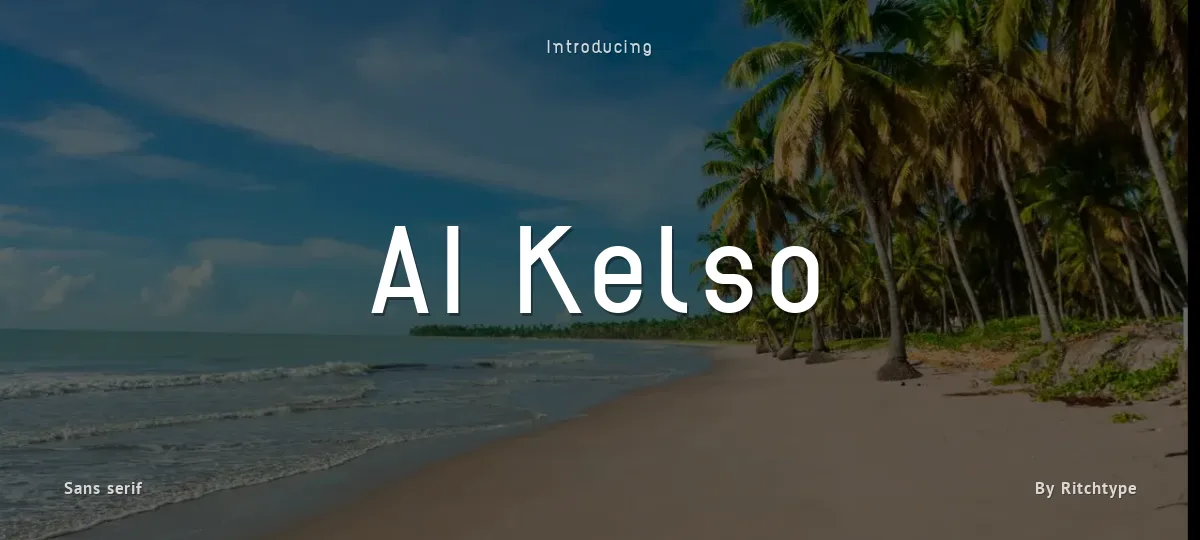 AI Kelso font preview