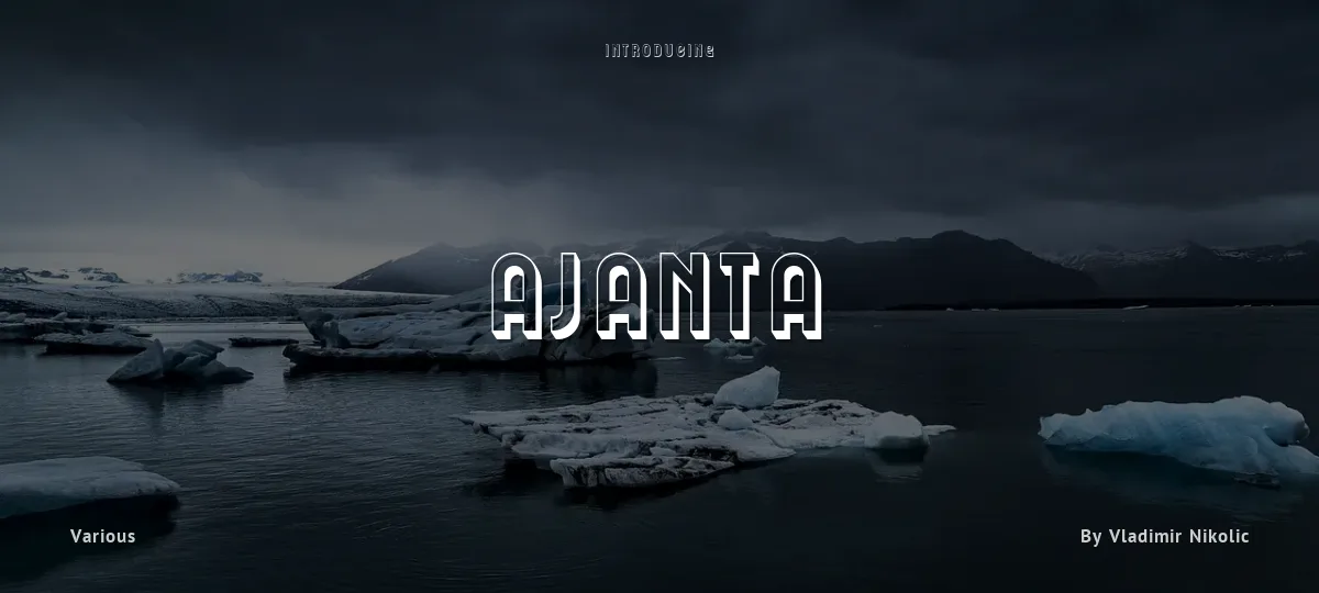 Ajanta font preview