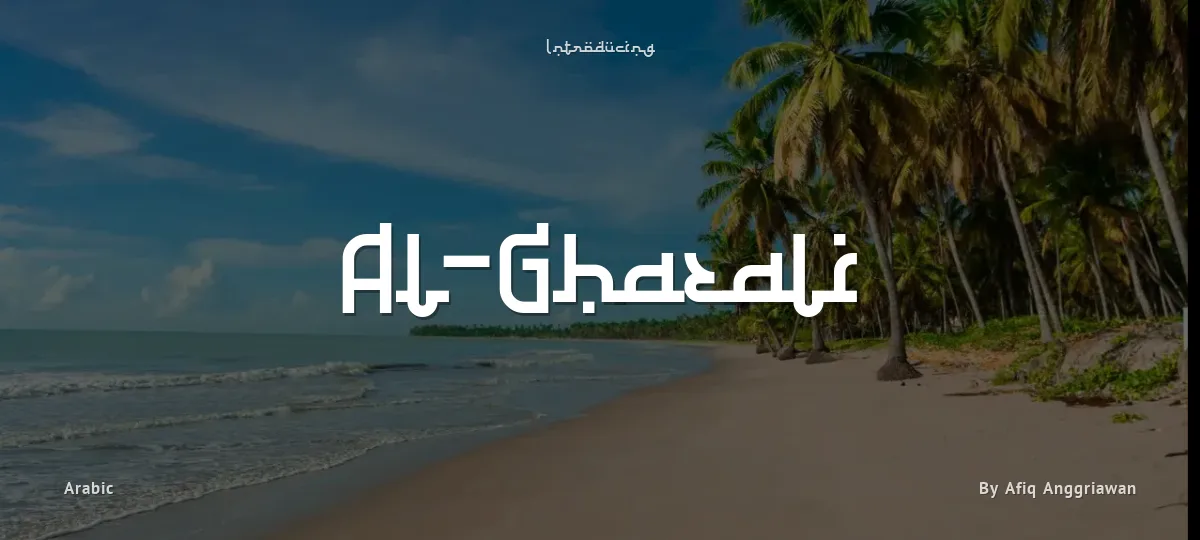 Al-Ghazali font preview