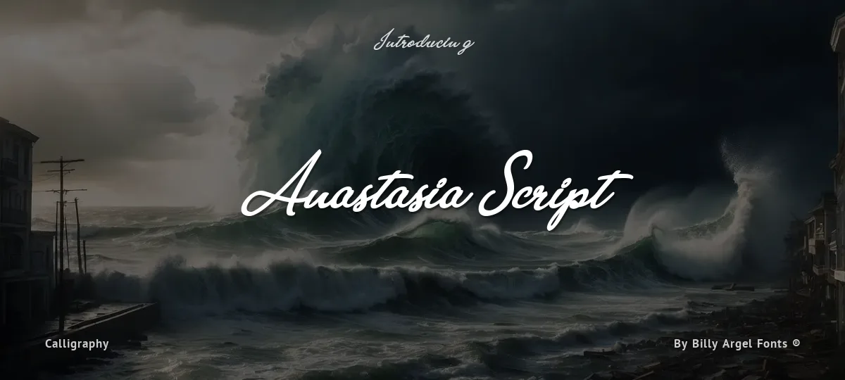 Anastasia Script font preview