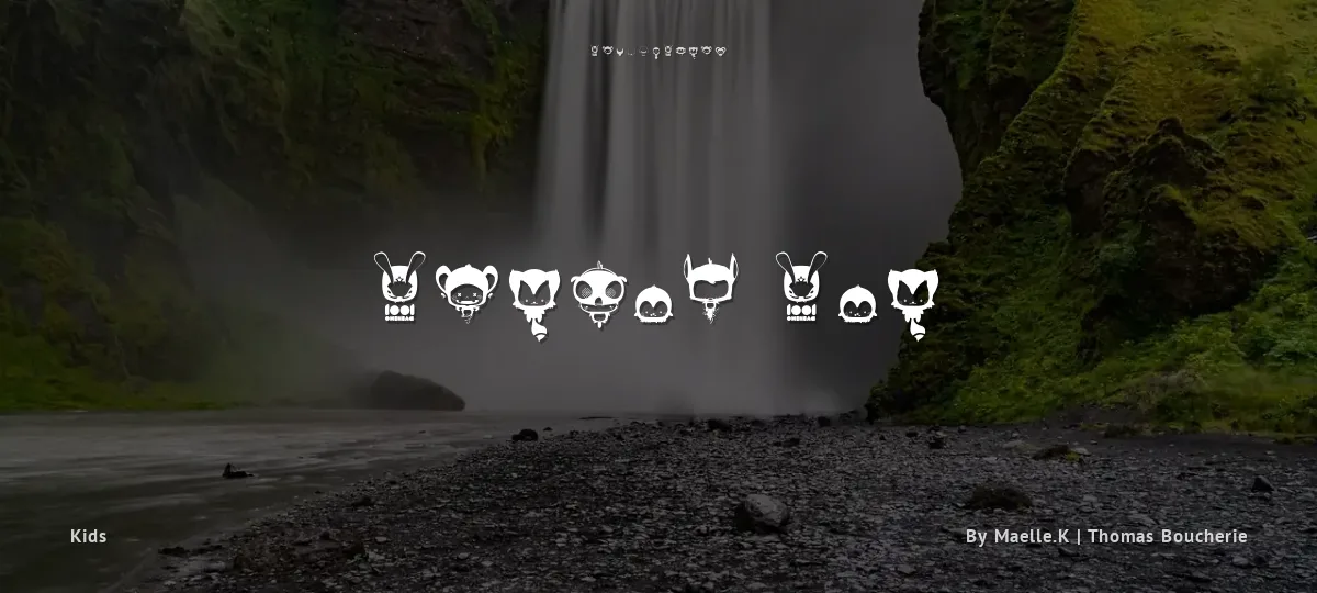 Animal Kai font preview