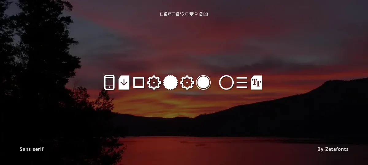 Aquawax Pro font preview