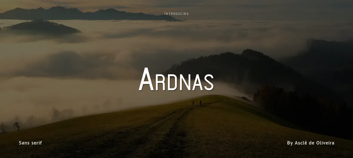 Ardnas font preview