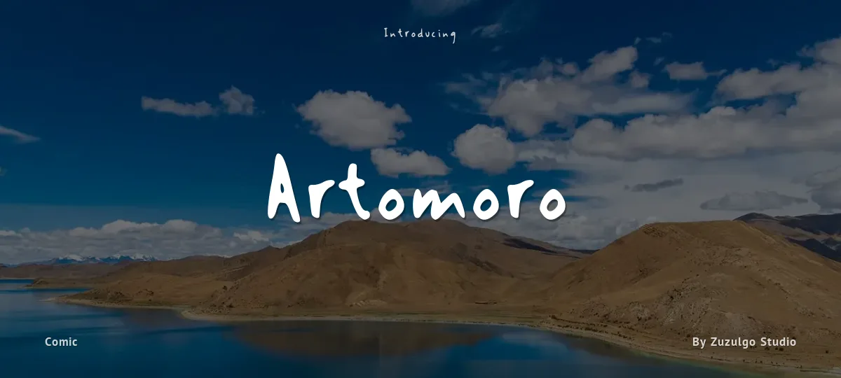 Artomoro font preview
