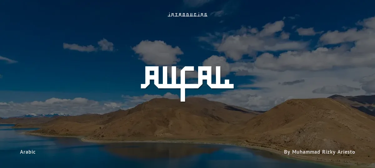 Aufal font preview