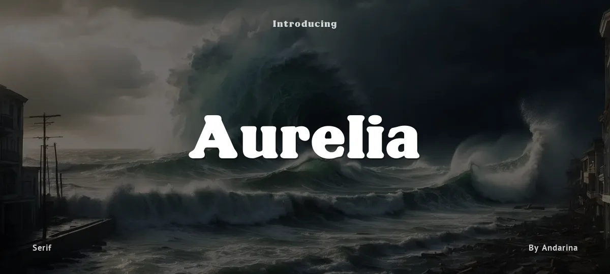 Aurelia font preview