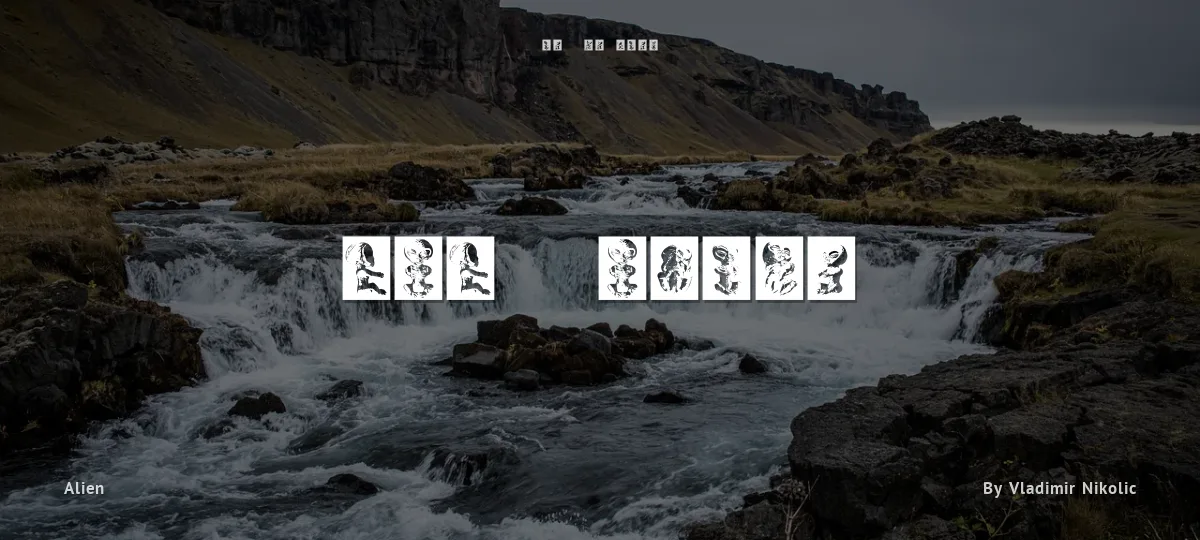 Baby Alien font preview