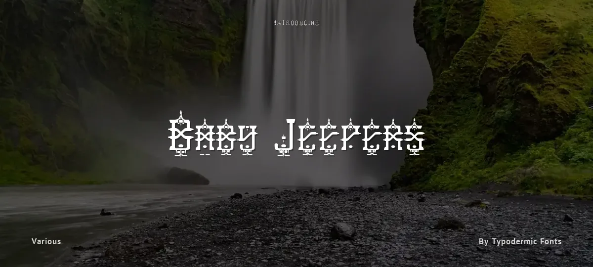 Baby Jeepers font preview