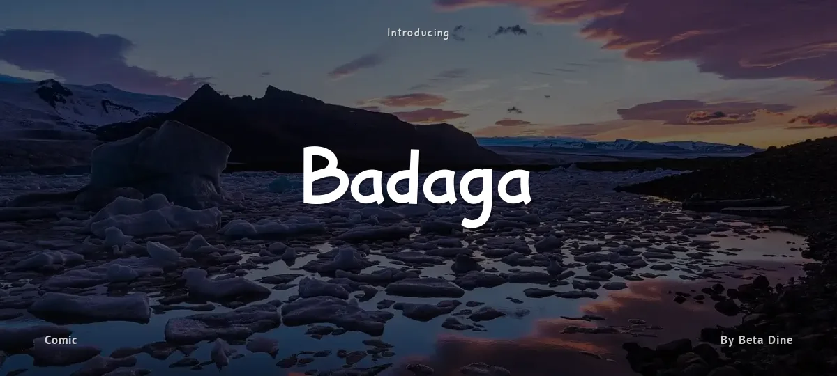 Badaga font preview