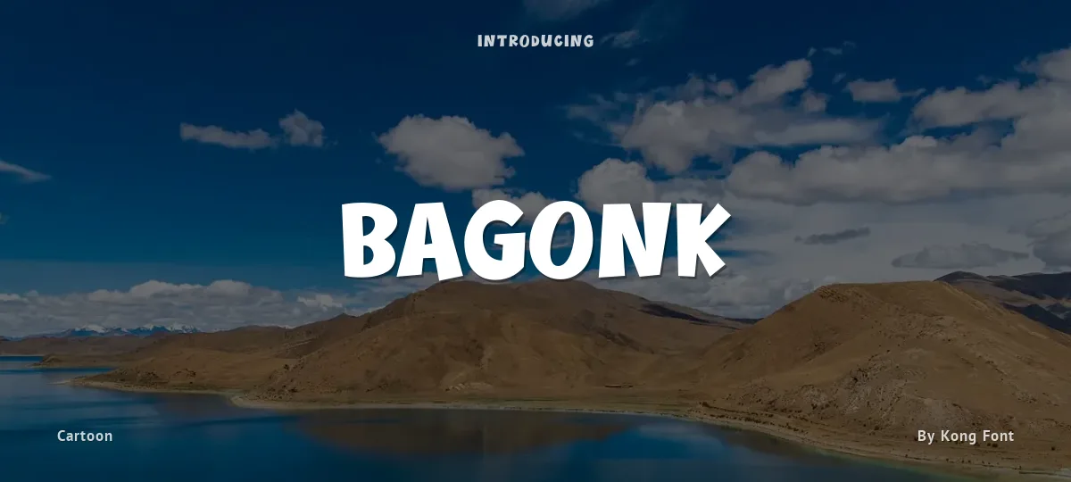 Bagonk font preview