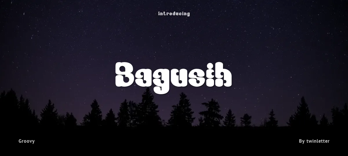 Bagusih font preview
