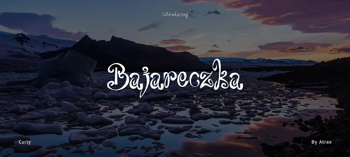Bajareczka font preview