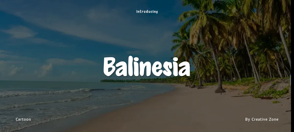 Balinesia font preview