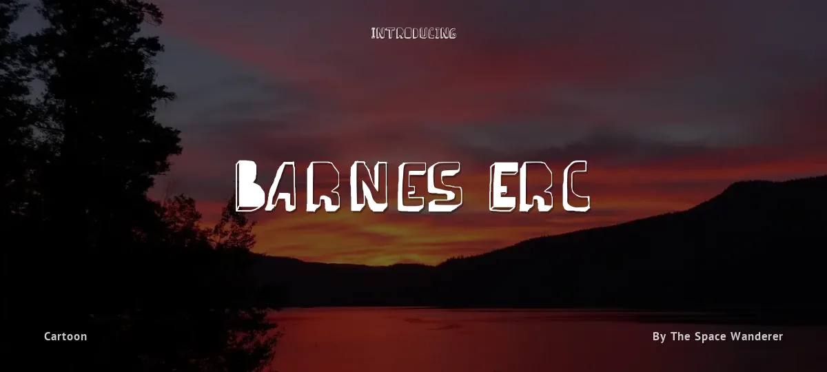 Barnes Erc font preview