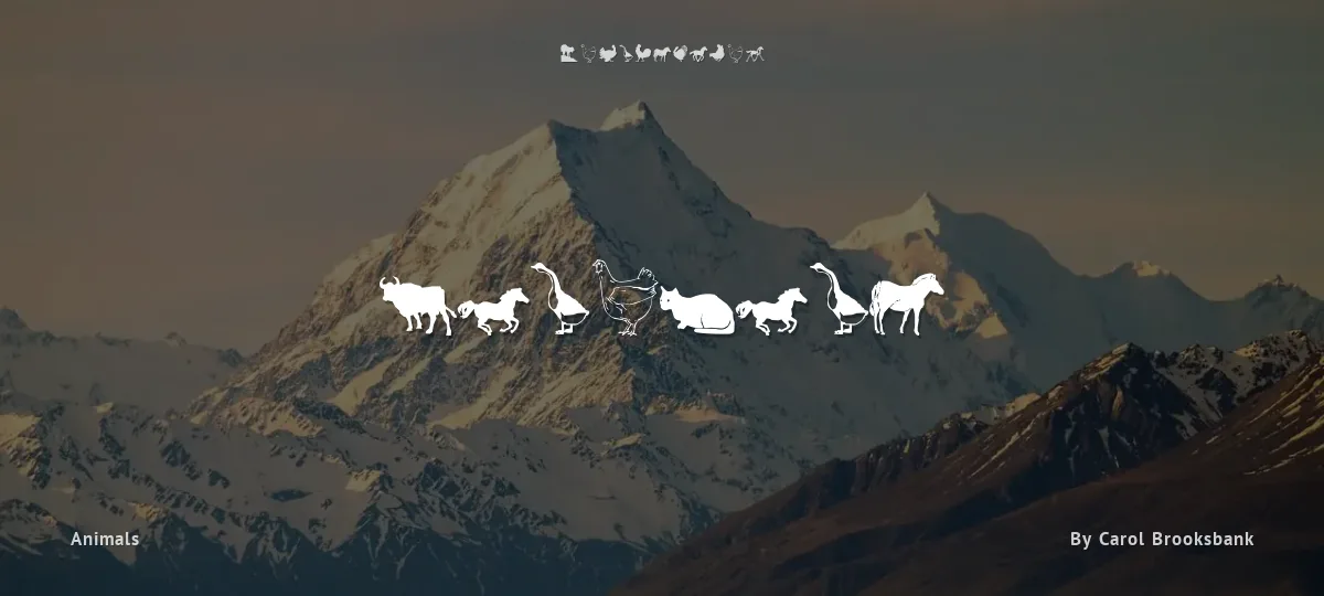 Barnyard font preview