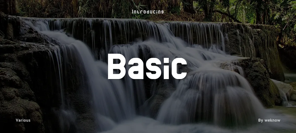 Basic font preview