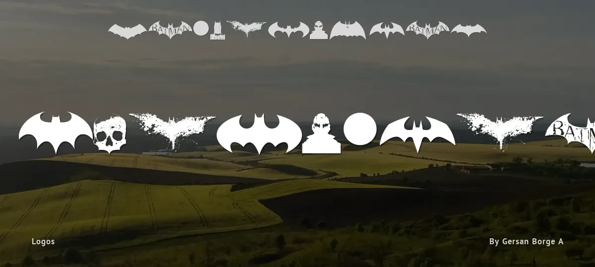 Batman Evolution Logo font preview