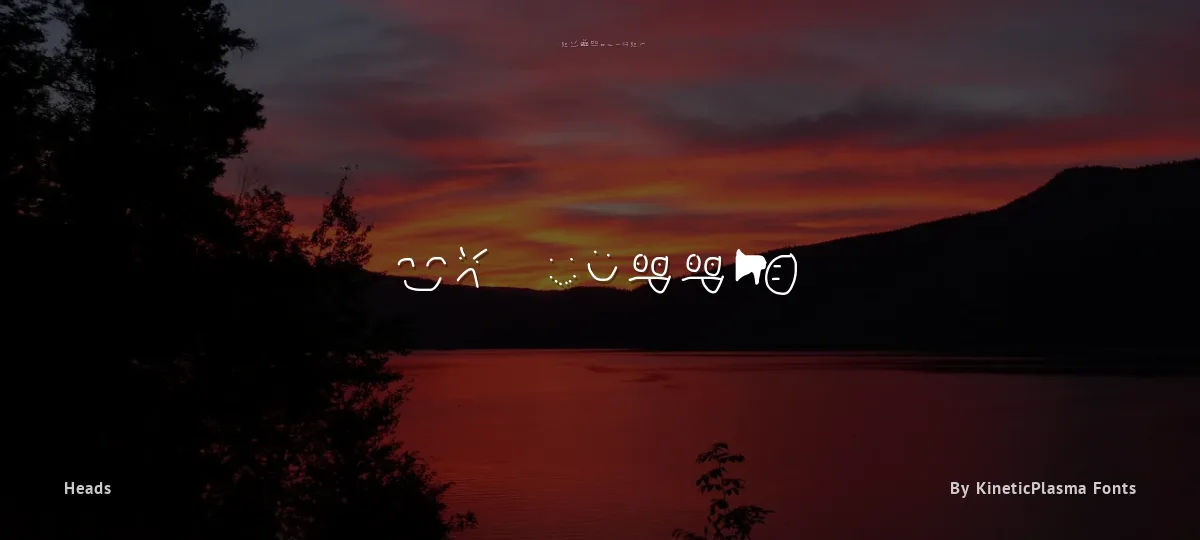 Be Happy font preview