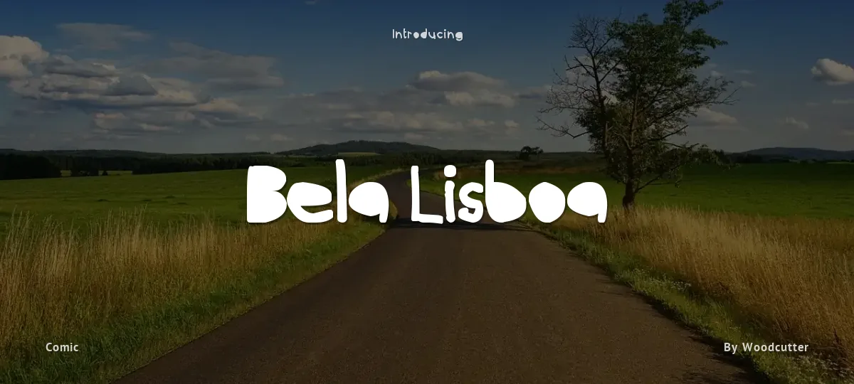 Bela Lisboa font preview