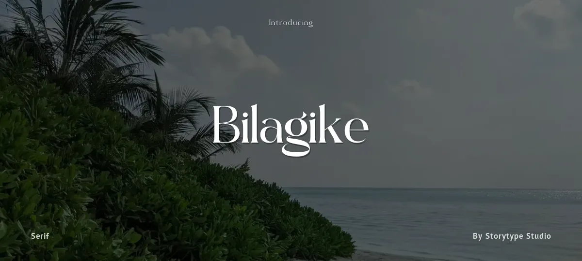 Bilagike font preview