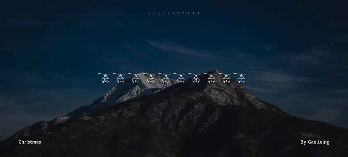 Boule Noel font preview