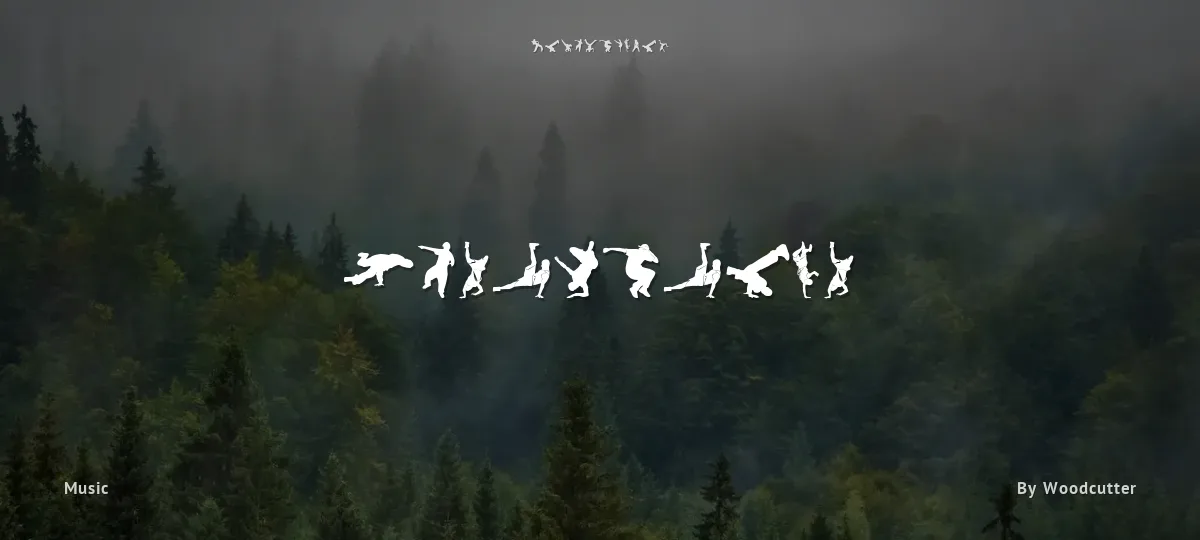 Breakdance font preview