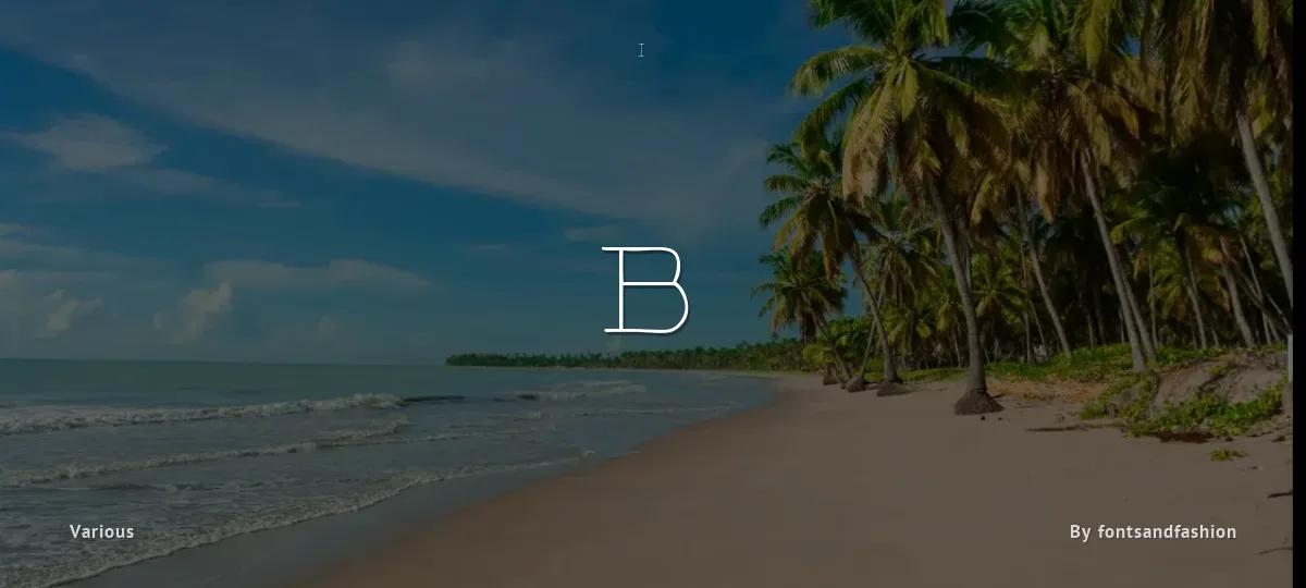 Broken font preview