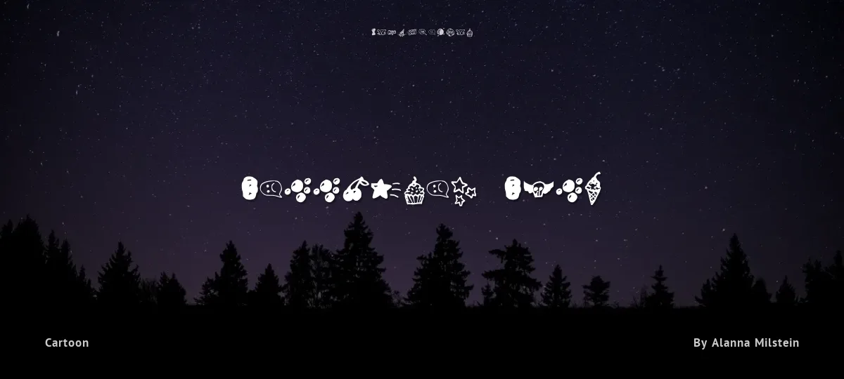 Bubblegum Baby font preview