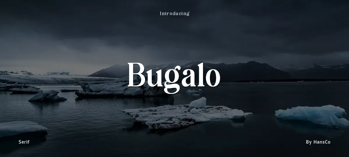 Bugalo font preview