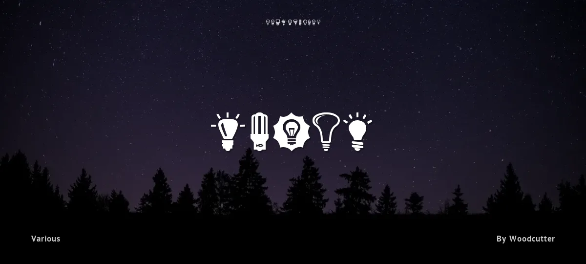 Bulbs font preview
