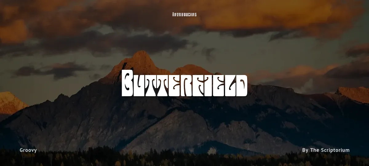 Butterfield font preview