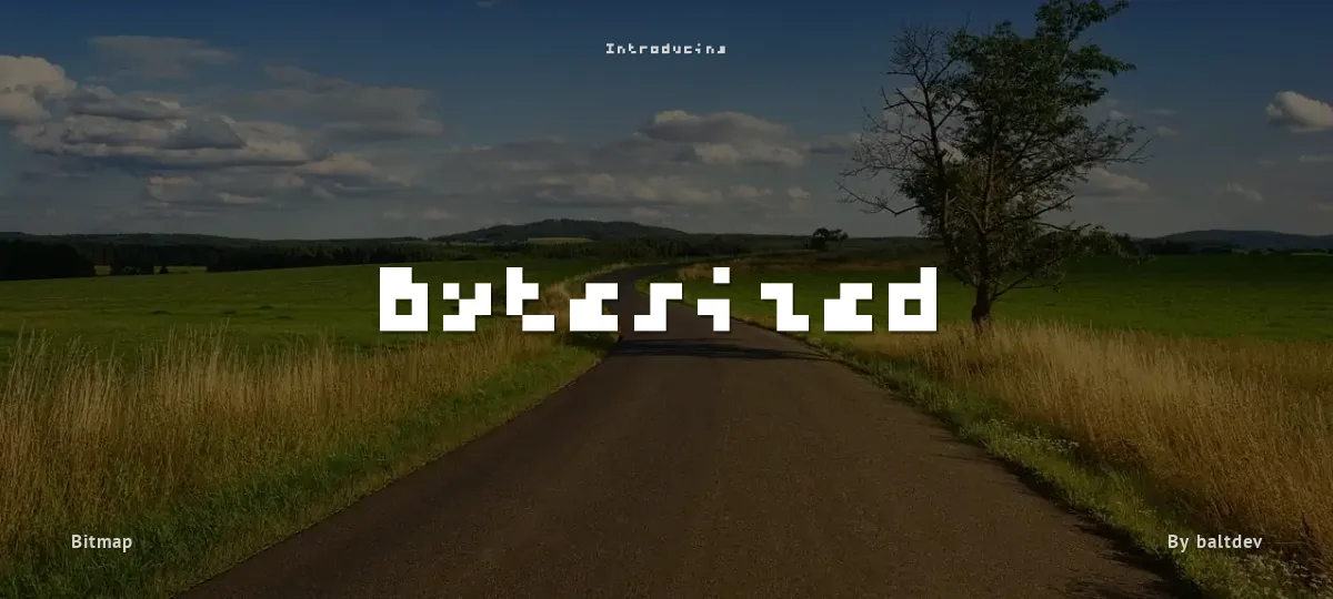Bytesized font preview