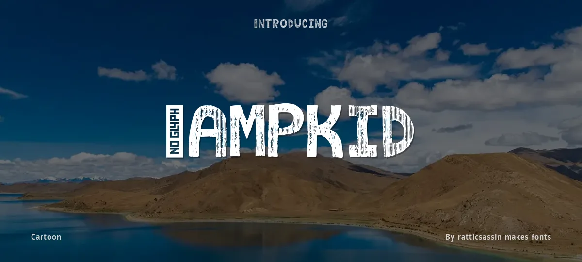 Campkid font preview