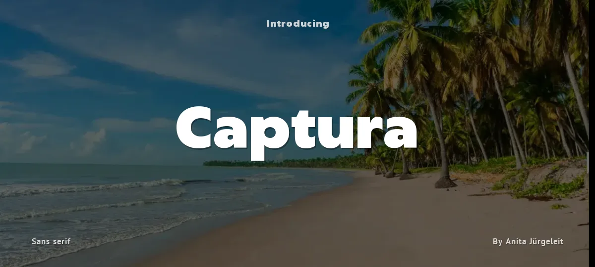 Captura font preview