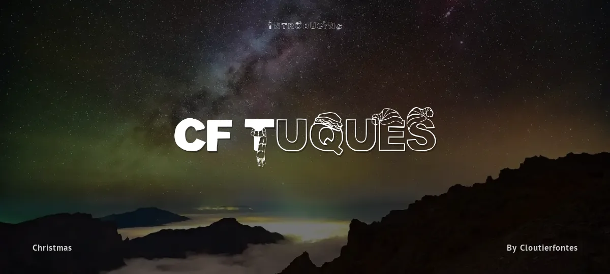 CF Tuques font preview
