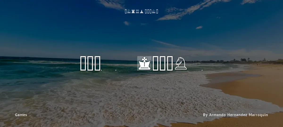 Chess Lucena font preview