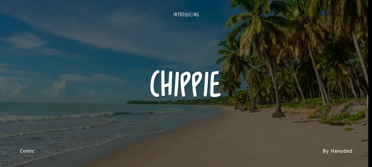 Chippie font preview