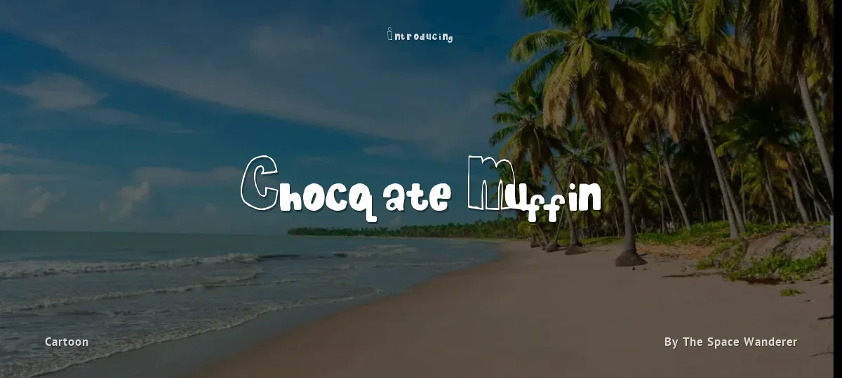 Chocolate Muffin font preview