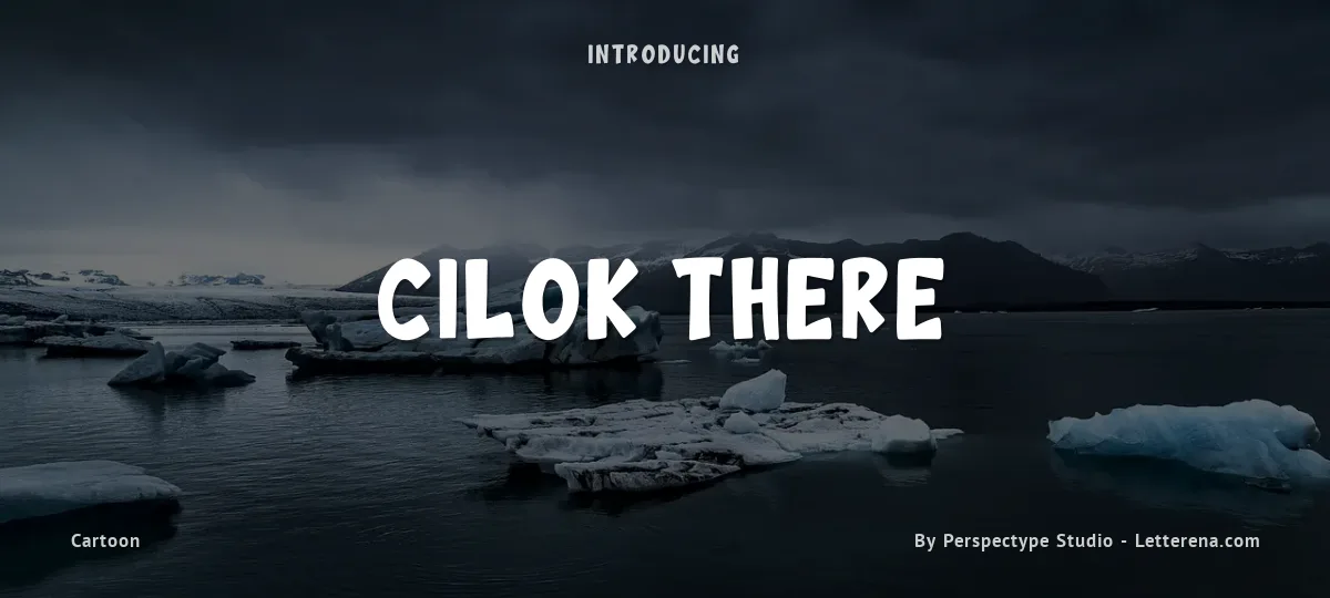 Cilok There font preview
