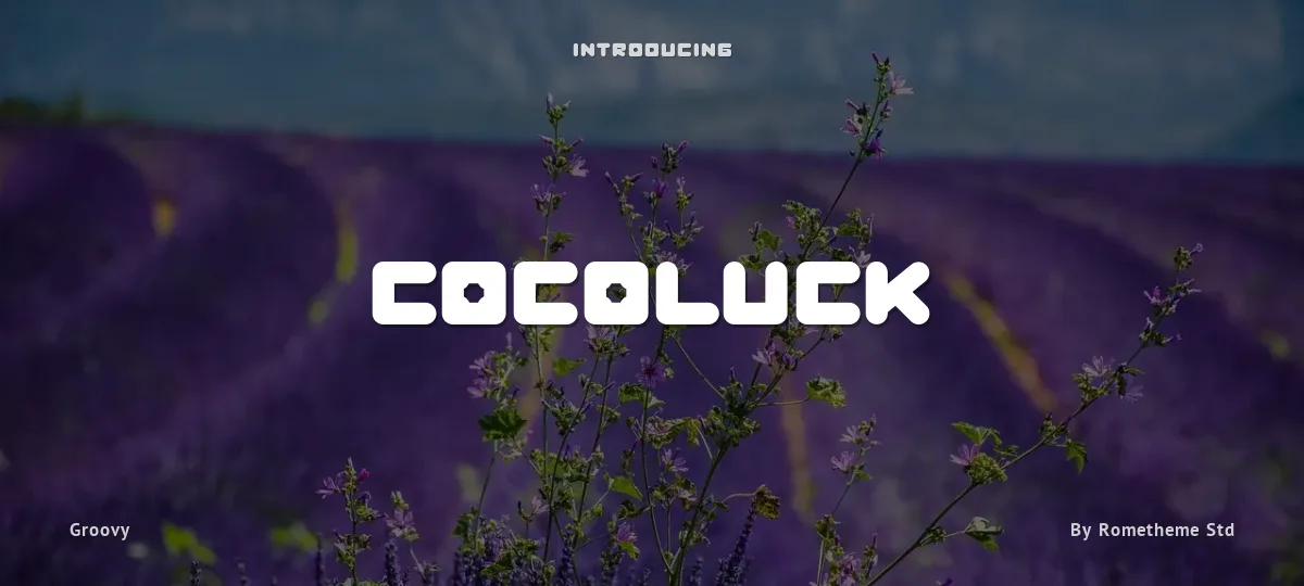 Cocoluck font preview