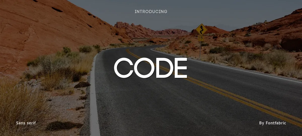 Code font preview