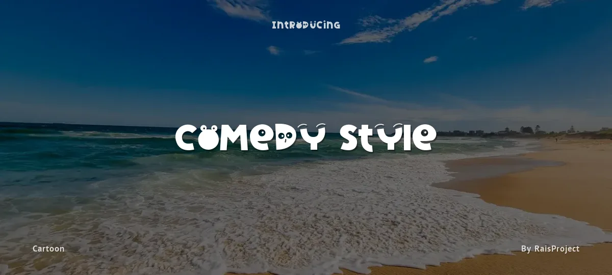 Comedy Style font preview