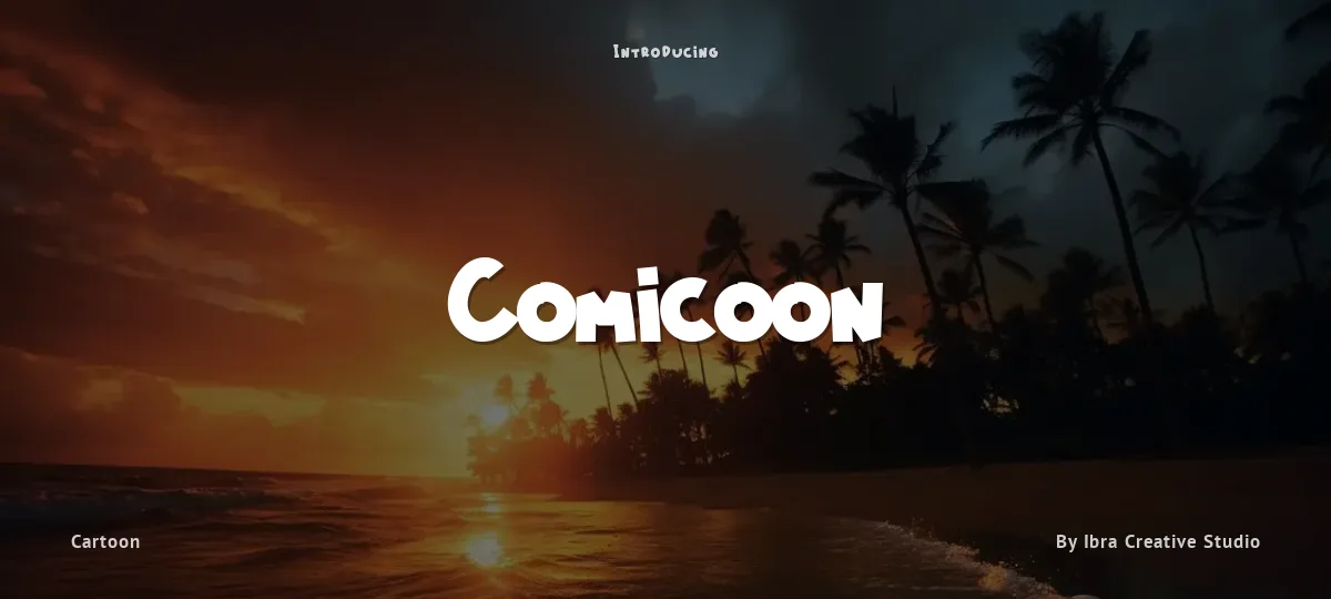 Comicoon font preview