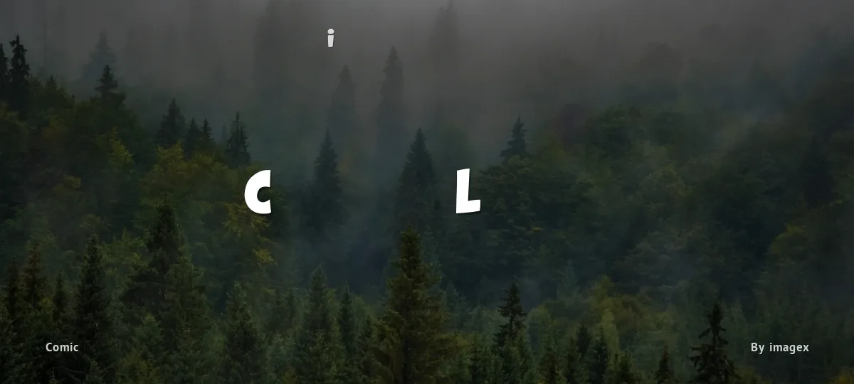 Comix Loud font preview